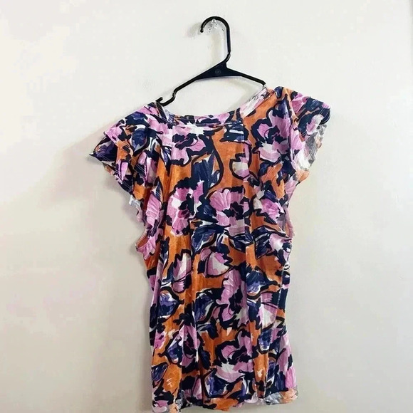 Anthropologie floral tank top small - Picture 4 of 4